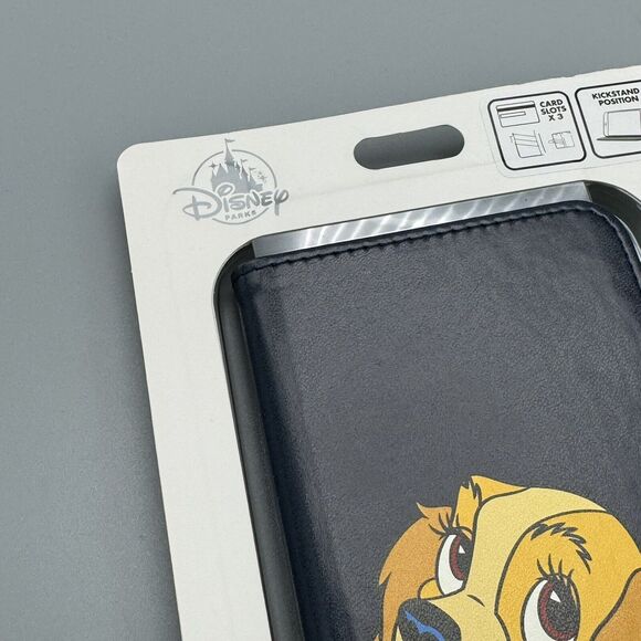 NIP Disney Parks D-Tech Lady & The Tramp iPhone XS Folio Case Spaghetti Dinner - Picture 9 of 10